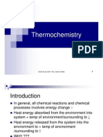 Thermochemistry: Chem B Jan 2010 - Ms. Jessvin Sidhu 1