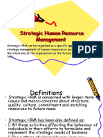 Strategic Human Resource Management