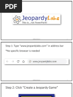 jeopardy labs tutuorial