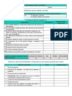 Co Evaluación y Autoevaluación - Alumnos