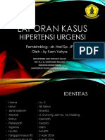 LAPORAN KASUS HT Urgency On Progress