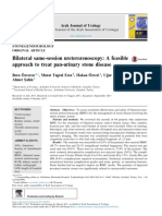 Bilateral ureteroscopy treats all kidney and ureter stones