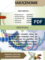 FARMAKOGENOMIK PENGEMBANGAN OBAT