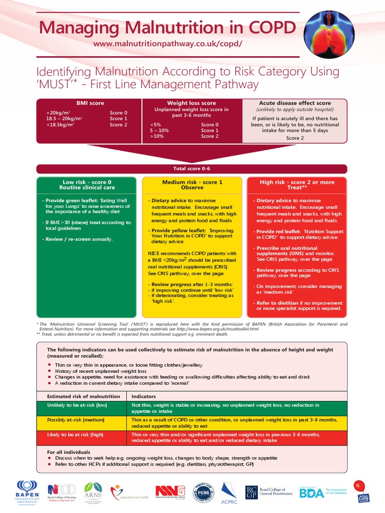 MM Copd Summary PDF Weight Loss Dietitian
