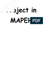 Project in MAPEH