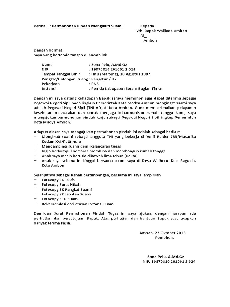 Contoh Surat Mutasi Tni Ad Audit Kinerja