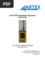 Product Manual TPS 8701 ARTEX