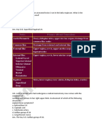 ANATOMY Questions and Answers