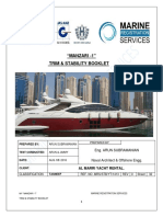 Inclining Experiment Report of Manzari - 31