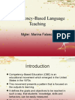 Competency-Based Language Teaching: A Focus on Outcomes