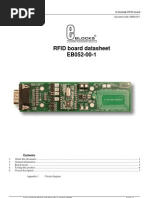 RFID Board Datasheet EB052-00-1