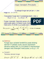 Fungsi Peubah Banyak