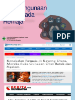 Presentasi Penyalagunaan Napza