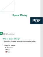 Space Mining: Referent Einrichtung Titel Des Vortrages 1