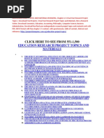 Education Project Topics and Materials in Nigeria