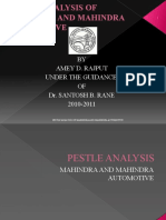 Pestle Analysis of M&M Tractors