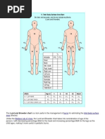 Eczema Area Severity EASI Scoring Tool | PDF | Dermatitis | Dermatology
