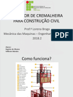 Elevador de Cremalheira para Construção Civil