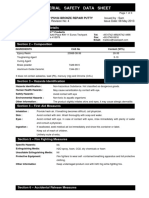 MSDS - Sealxpert PS104 Bronze Repair Putty Rev 4 PDF