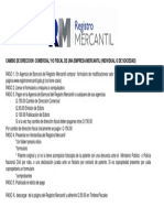 Cambio de Direccion Comercial y Fiscal de Una Empresa Mercantil Individual