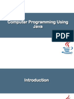 Computer Programming Using Java