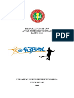 Proposal Futsal PGRI 2018