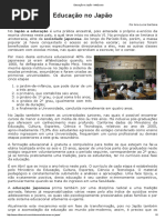 Educação Japão