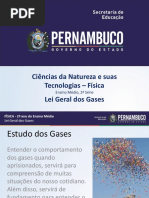 Lei geral dos gases (Equação de Clayperon).pptx