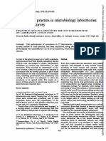 Autoclaving Practice Microbiology Of: in Laboratories