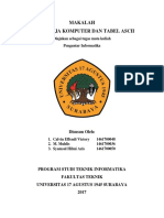 Cara Kerja Komputer dan Tabel ASCII