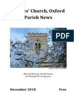 December 2018 Parish News St Giles Oxford