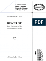 Bourdon, Andreě - Berceuse