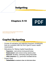 Cap Budgeting