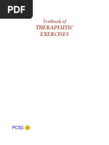 Lakshmi NarayananTextbook of THERAPEUTIC EXERCISES Masud