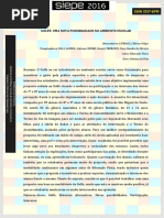 Golfe - Possibilidade Nas Escolas