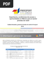 Seminario Importancia, Condiciones de Acceso y Oportunidades en México Para Prendas de Vestir 3