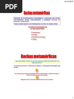 Rochas Metamórficas