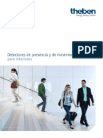 Theben Catálogo Detectores de Presencia y de Movimiento para Interiores 2018