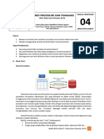 Modul 4 Stored Procedure Dan Transaksi