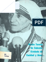 Madre Teresa de Calcuta Símbolo de Caridad y Amor