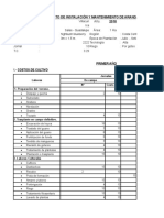 Costo de Instalación y Mantenimiento de Arandano