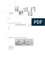 Evaluacion Matematicas Final 1° Basico