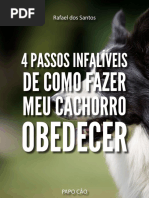 4 Passos para o Cão Obedecer PDF