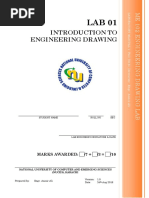 TO Engineering Drawing: Marks Awarded: /7 + /3 /10