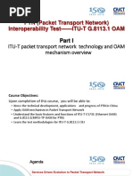 Session 9-1 ITU-T G.8113.1 Part I-Li Fang 李芳