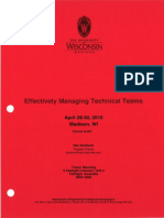 Effectively Managing Technical Teams 20150528