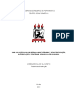 Uma Solução para Um Serviço Multi-Tenancy de Autenticação, Autorização e Controle de Acesso de Usuários