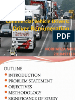 Commercial Vehicle Drivers:: Driver Remuneration