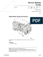 Engine Brake, Design and Function Volvo D11