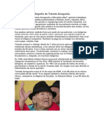 Biografía de la lideresa indígena ecuatoriana Tránsito Amaguaña